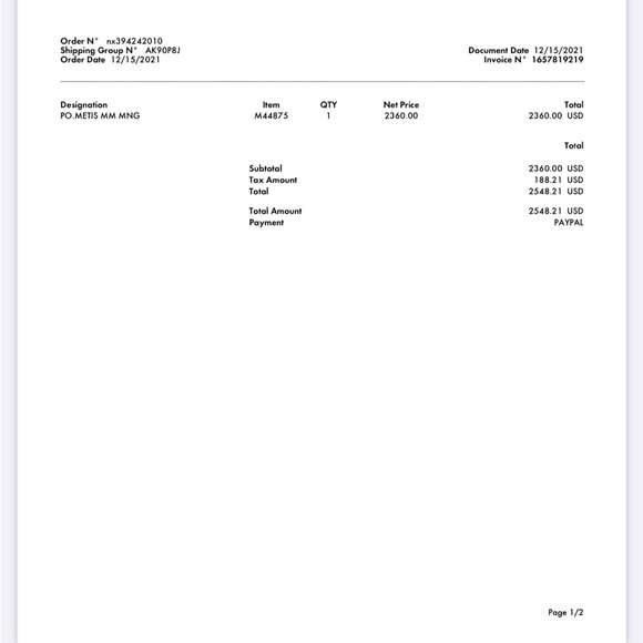 Louis Vuitton Métis - Picture 14 of 16